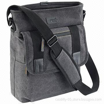 Messenger bag, made of canvas